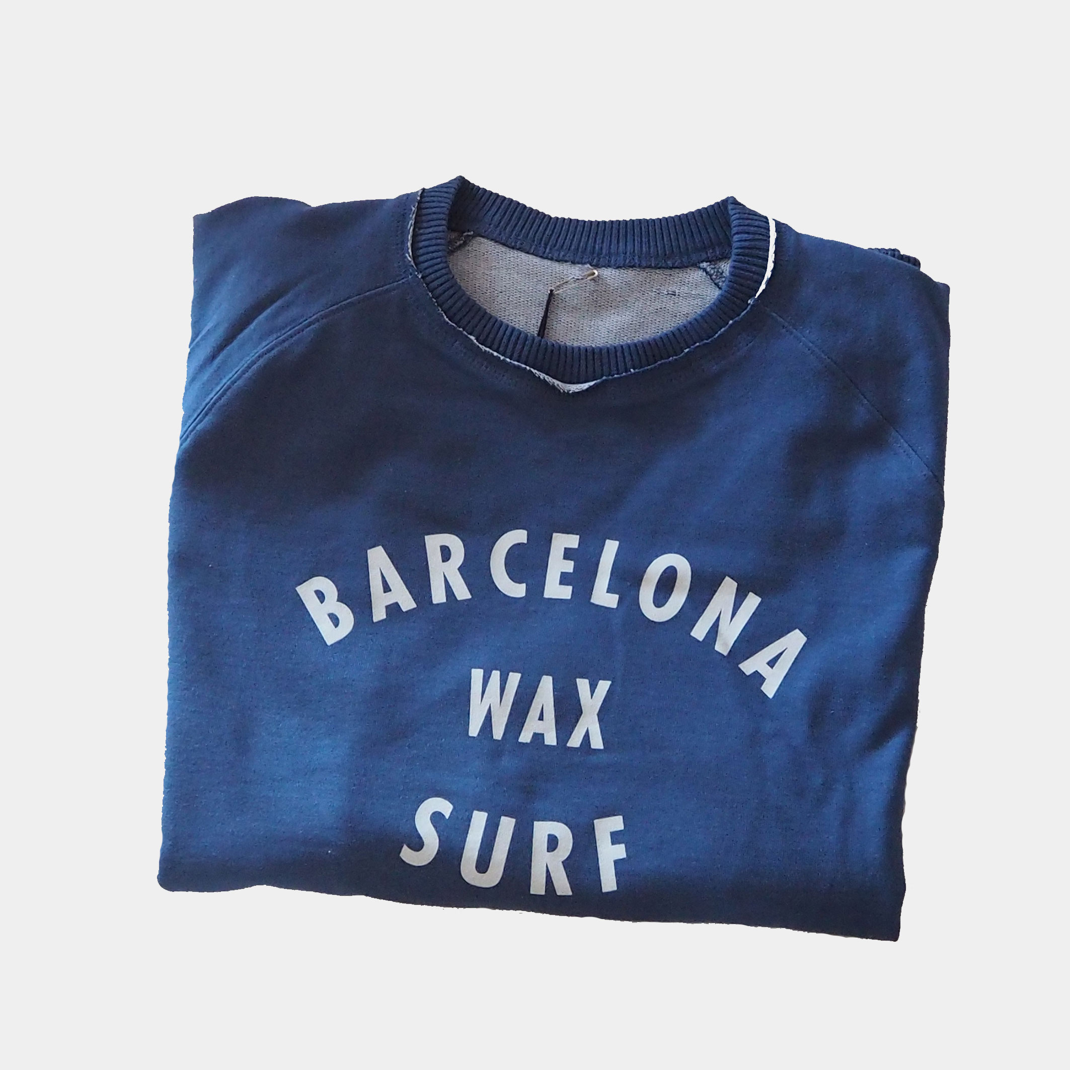 Barcelona Surf Sweatshirt Color Blue - Bcn Wax